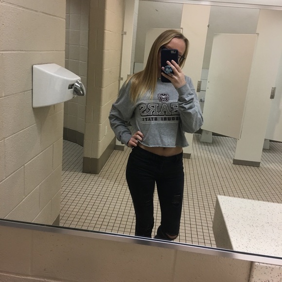 MSU Missouri state cropped tee - Picture 2 of 3